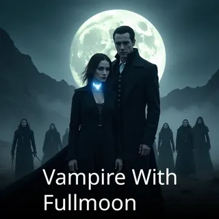 Vampire With Fullmoon Vampire With Fullmoon