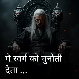 मै स्वर्ग को चुनौती देता हूँ। मै स्वर्ग को चुनौती देता हूँ।