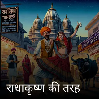 राधाकृष्ण की तरह