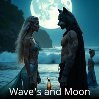 Wave's and Moon Wave's and Moon