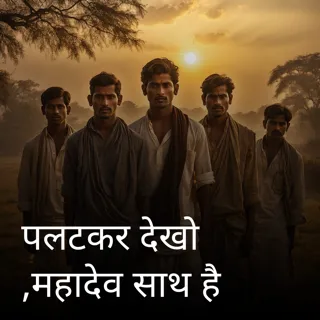 पलटकर देखो ,महादेव साथ है पलटकर देखो ,महादेव साथ है