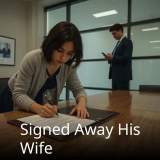 Signed Away His Wife