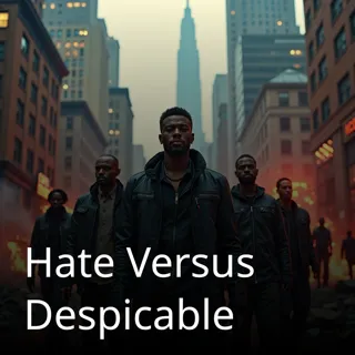Hate Versus Despicable Hate Versus Despicable