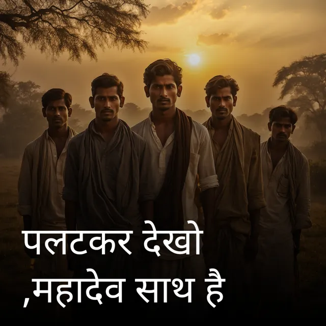 पलटकर देखो ,महादेव साथ है पलटकर देखो ,महादेव साथ है