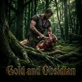 Gold and Obsidian