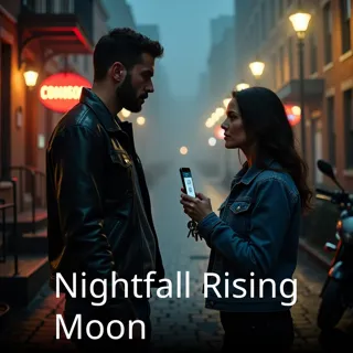 Nightfall Rising Moon Nightfall Rising Moon