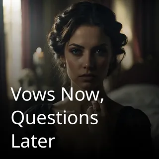 Vows Now, Questions Later Vows Now, Questions Later