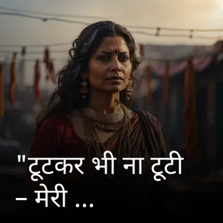 "टूटकर भी ना टूटी – मेरी कहानी "टूटकर भी ना टूटी – मेरी कहानी