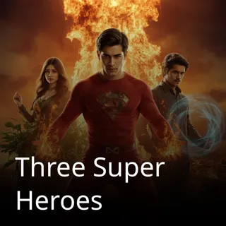 Three Super Heroes Three Super Heroes