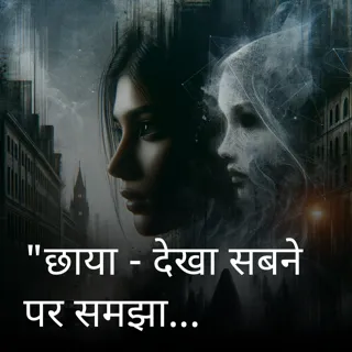 "छाया - देखा सबने पर समझा नहीं"