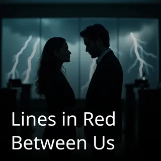 Lines in Red Between Us
