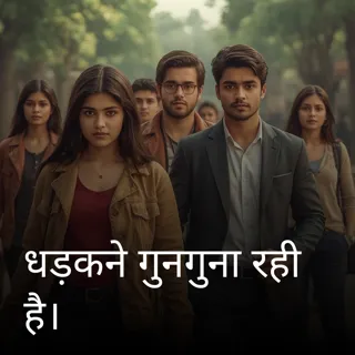 धड़कने गुनगुना रही है। धड़कने गुनगुना रही है।